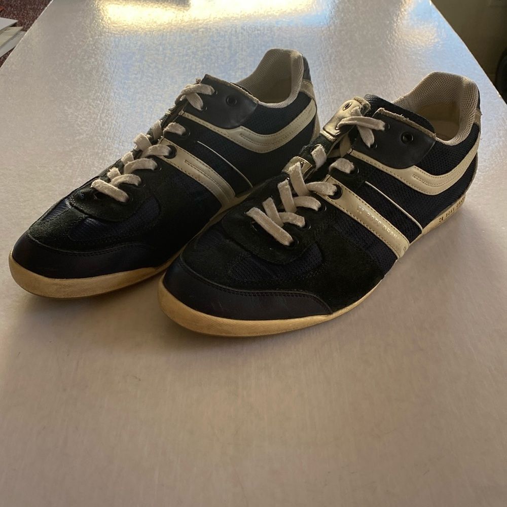 BOSS ORANGE Men’s Navy/Black Sneakers Size 41